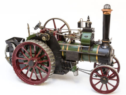 煤燃模型蒸汽牵引机