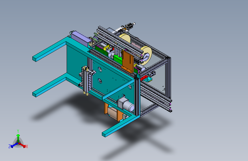 硬盘防折标签自动贴附设备