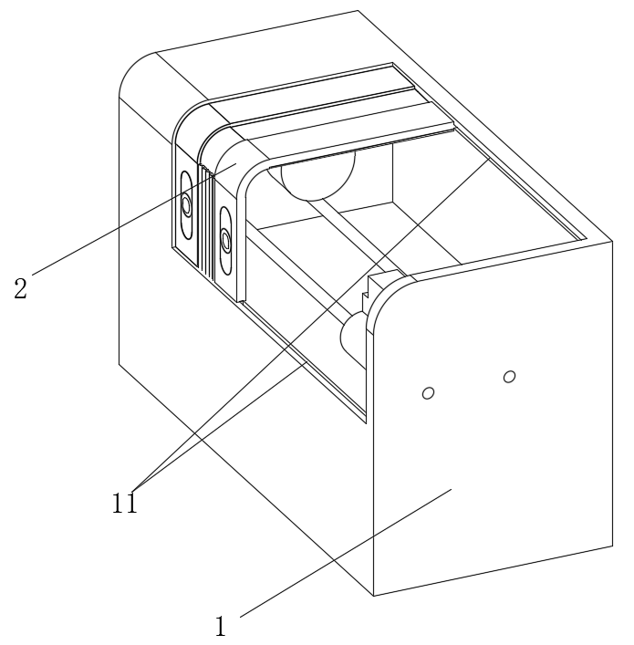 一种安全防护结构的车床