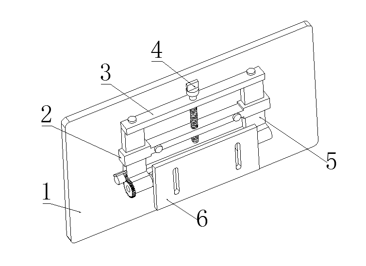 一种安装调节方便的LED液晶显示屏