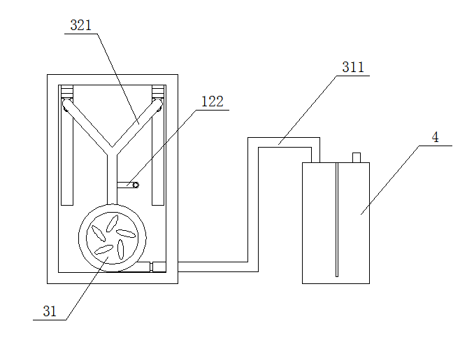 一种带有耐高温喷嘴的水冷熄焦装置