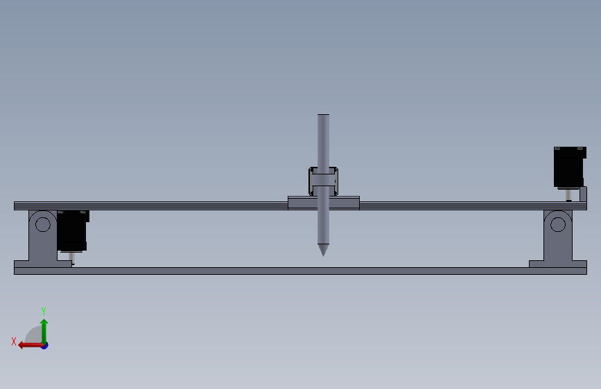 数控写入器 背面视图