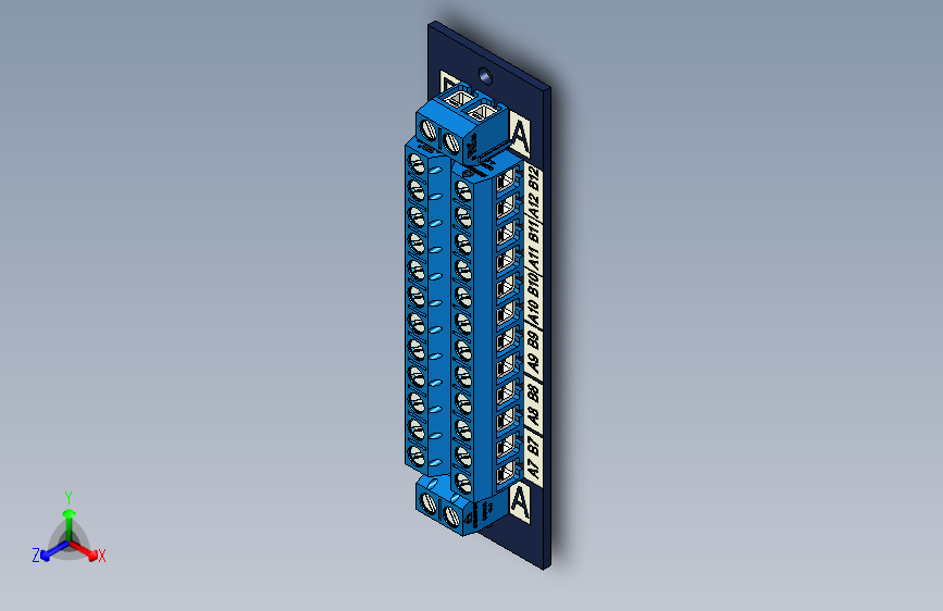 2x12 终端块 AC DC 15 安培 - 2 种款式