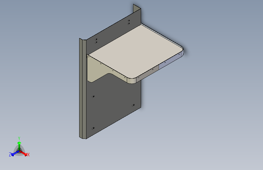 KFB-095-000 Rev A Mac 工具车侧托盘