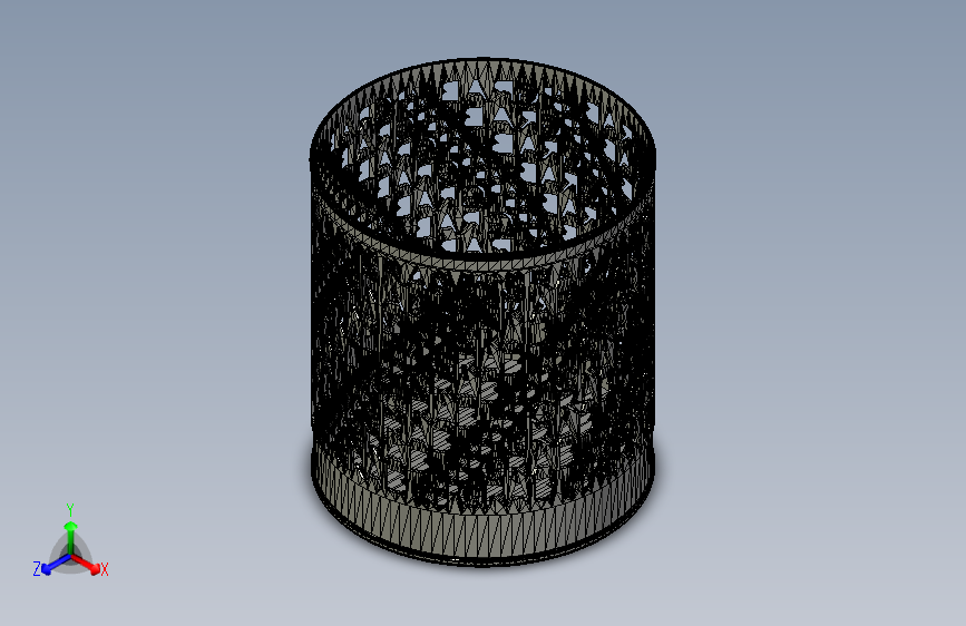 钢笔 篮子 GRABCAD