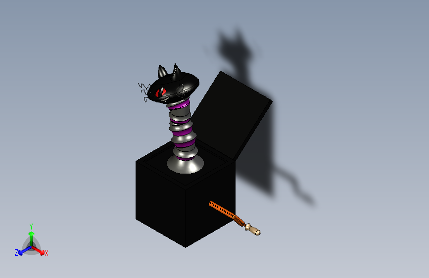 盒子里的猫