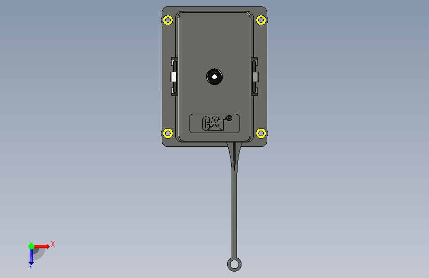 卡特彼勒模块 AS-FUSE 2757877 俯视图