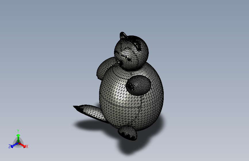 可爱的卡比兽 - Sérgio CAD CAM