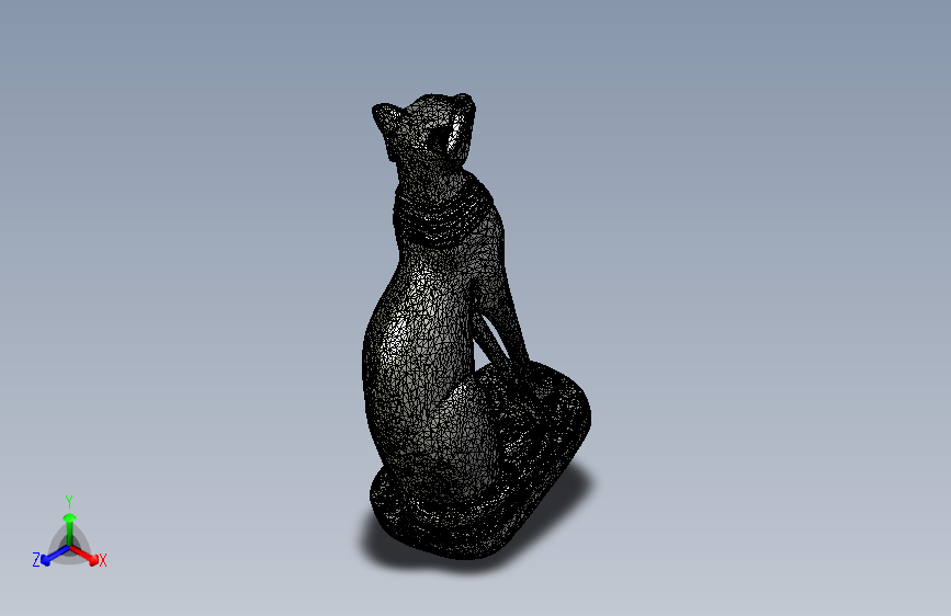 猫--由Revopoint MIRACO 3D扫描仪3D扫描