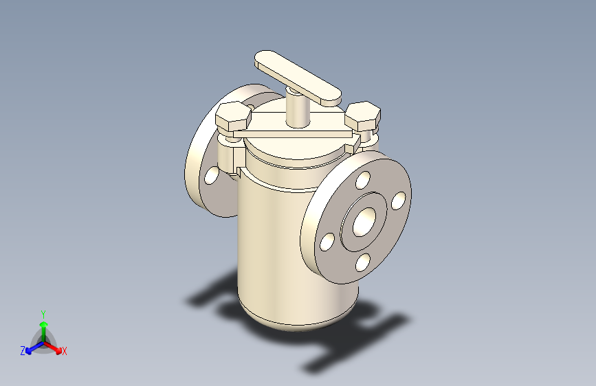 穆勒 1_ 150# 法兰 125F-SS 篮式过滤器
