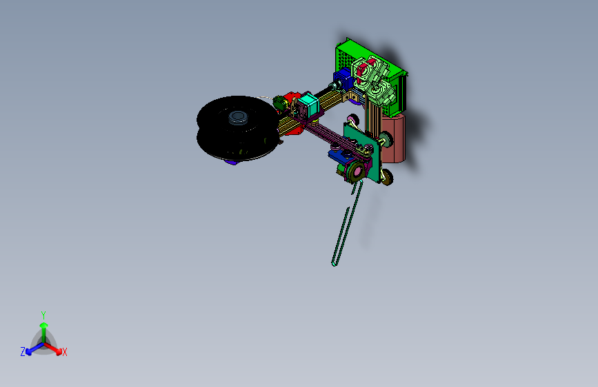柱坐标式3D打印机