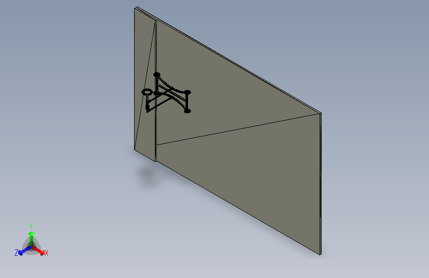 小车上的摆锤3D建模