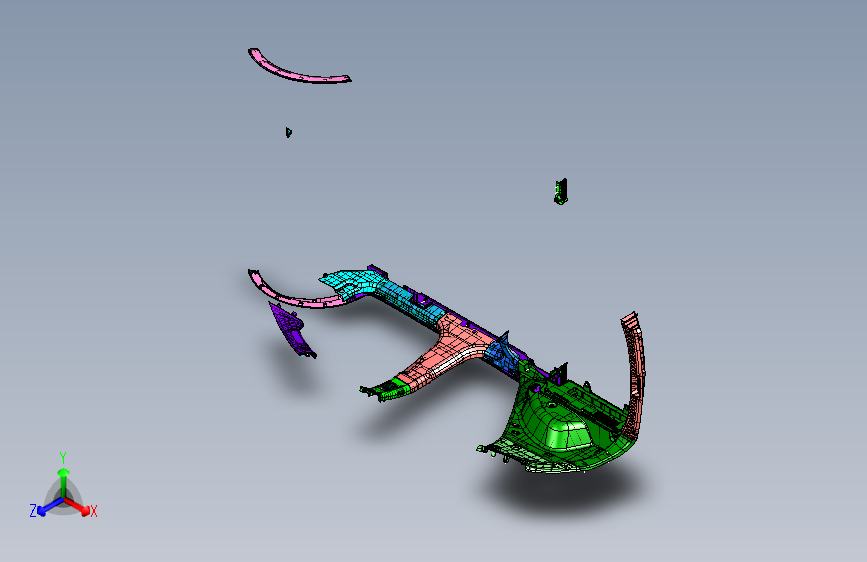 起亚 智跑 -内饰-3D数据