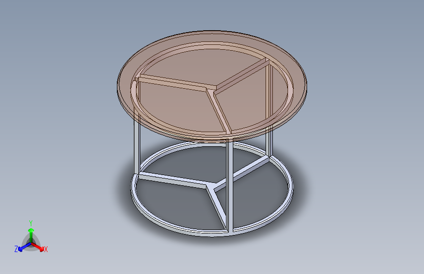 3D 玻璃桌