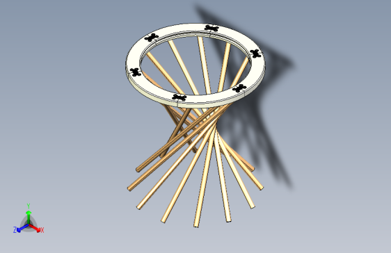 3D 可打印桌子 - 家具