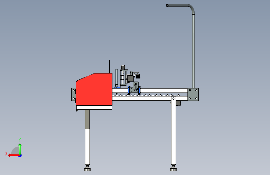 DIY CNC 等离子切割机 背面视图