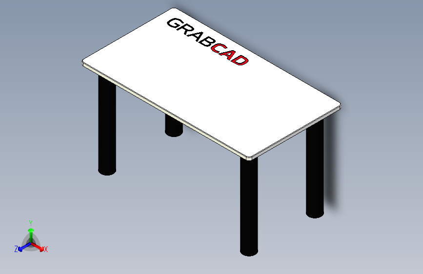 GueriTech GrabCad 木制渲染台