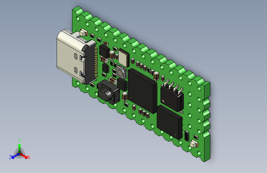 ICEBreaker _Bitsy_ 在 _Teensy_ RISC-V FPGA PCB 模块