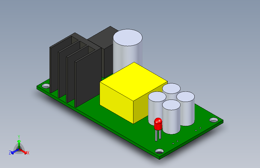 电源 AC-DC_ 85-265V 转 12V_1A _ 5V_1A