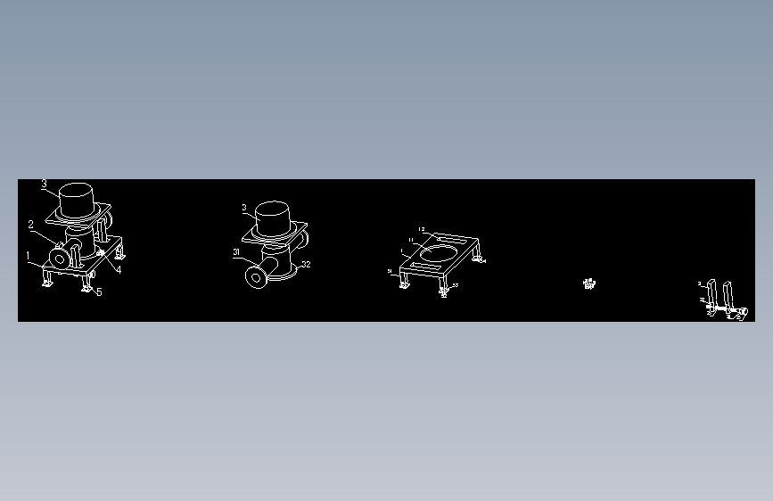 立式泵安装用定位座