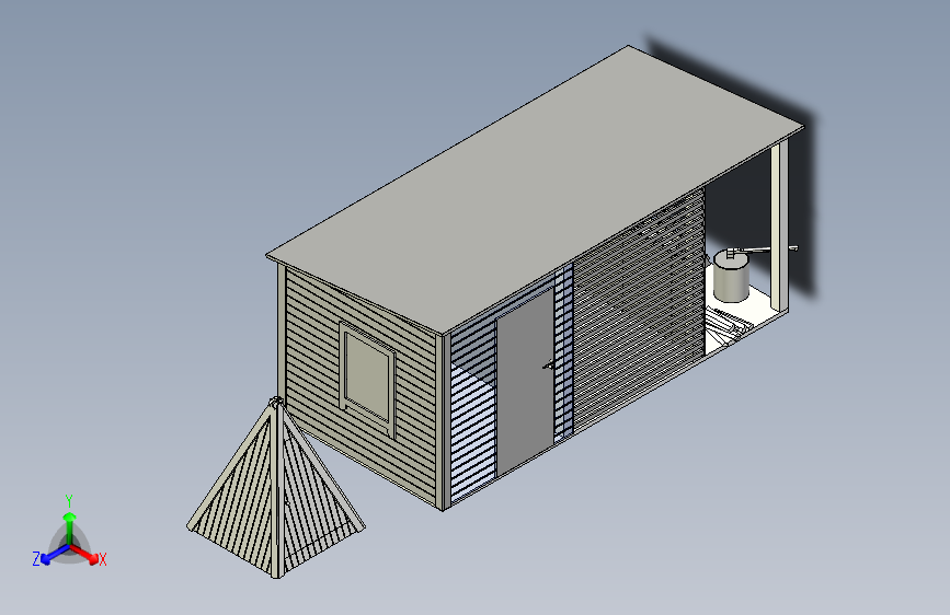 木 shed