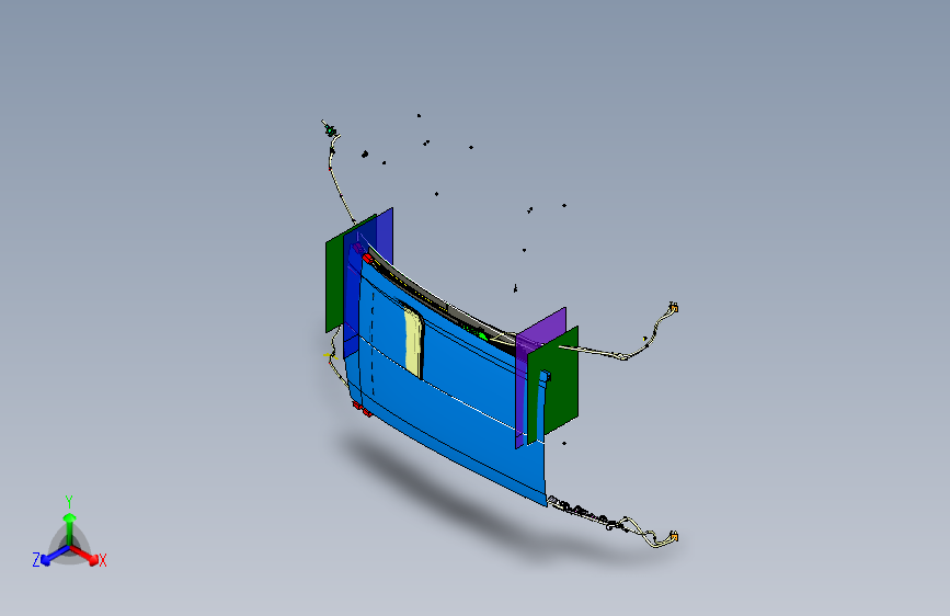 雪铁龙毕加索德国版 -顶棚roof_mechanism