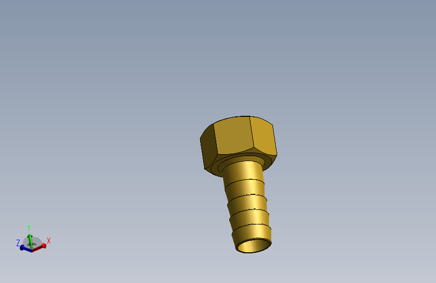 宝塔接头 3分X10mm