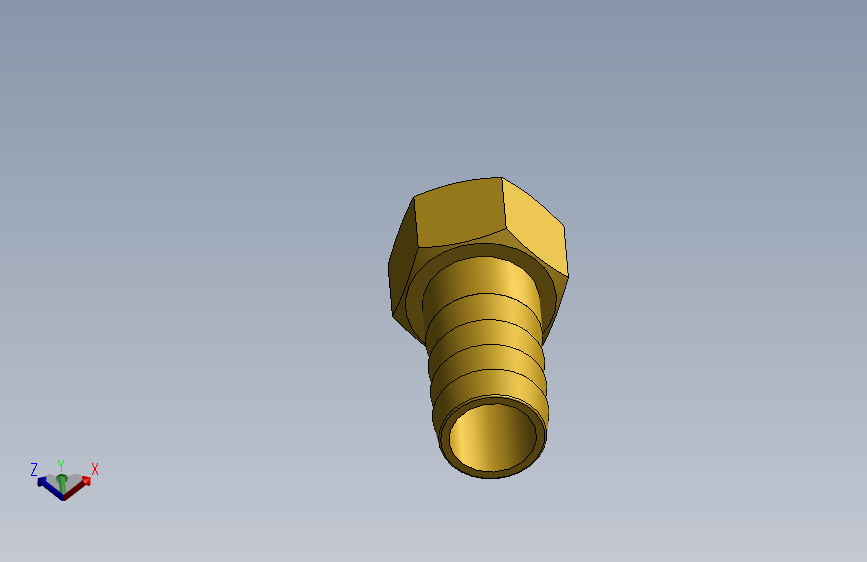 宝塔接头 3分X12mm