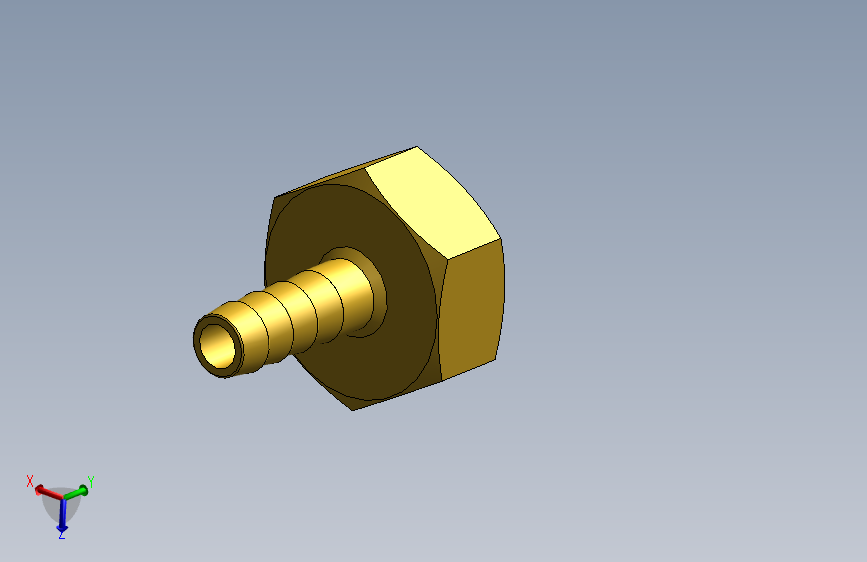 宝塔接头 4分X8mm 