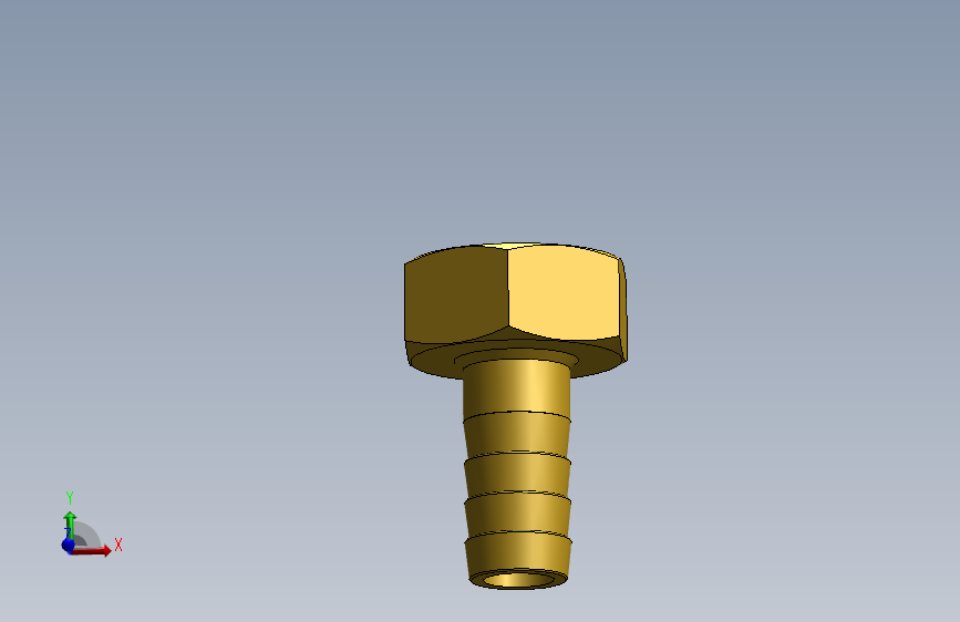 宝塔接头 4分X12mm