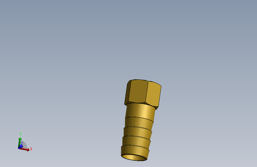 宝塔接头 2分X12mm 