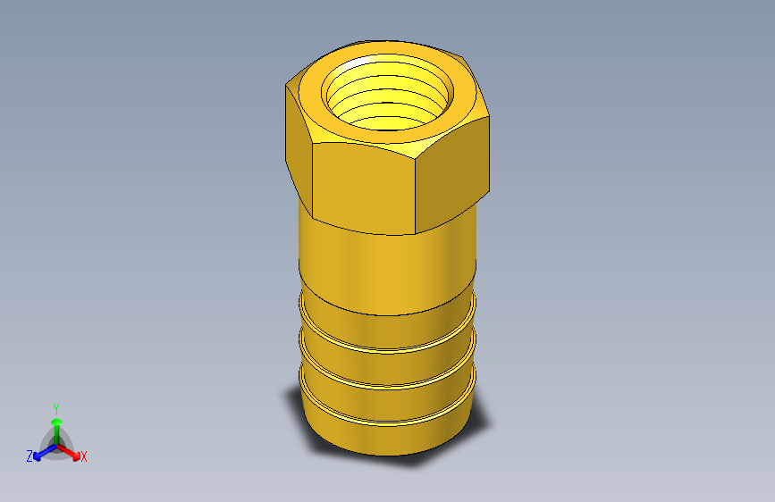 宝塔接头 3分X16mm 