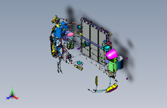 康迪K17电动车 -电器10C05 Electrical 3D Data EV