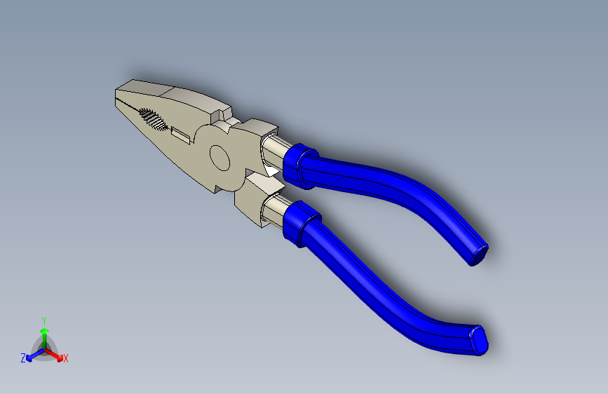 老虎钳子mechanical-plier-des