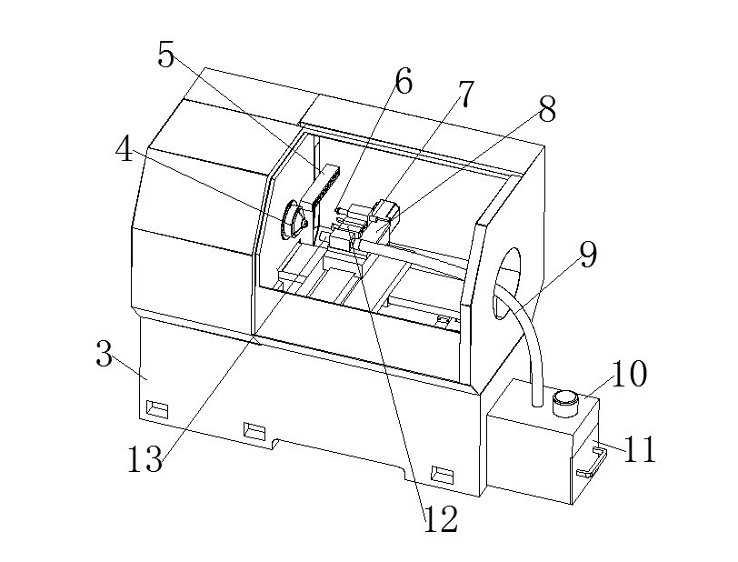 汽车部件全自动上料加工设备及其工艺