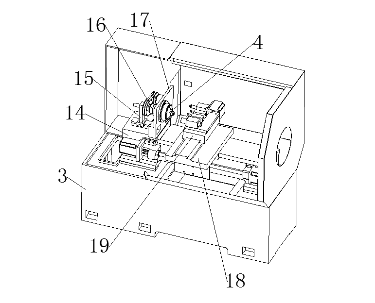 汽车部件全自动上料加工设备及其工艺