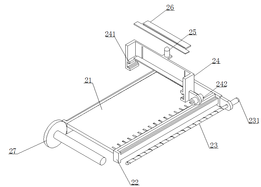 服装面料的数控裁剪装置
