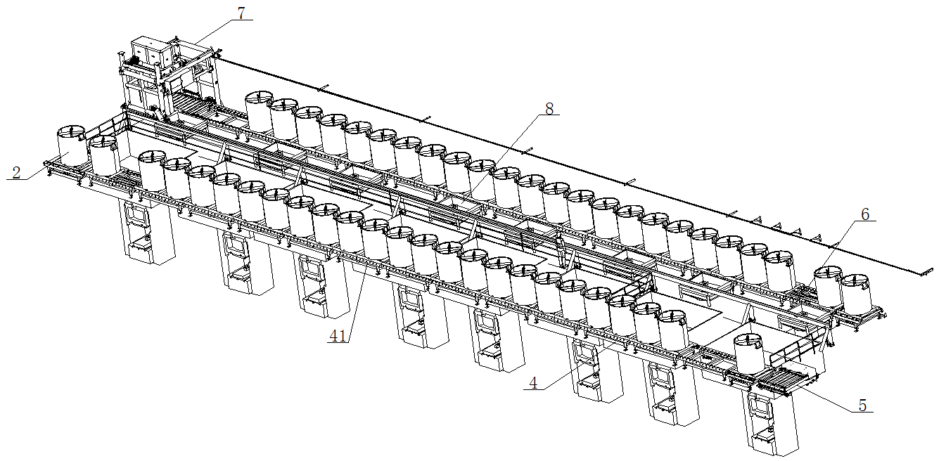 料罐自动转运设备