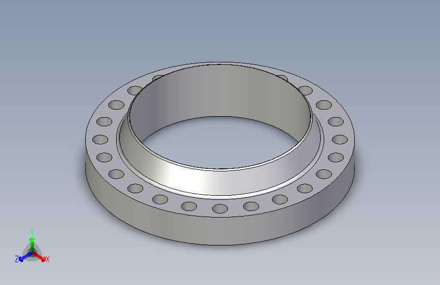 ASME B 16.47系列RFWN法兰大尺寸法兰26英寸至60英寸