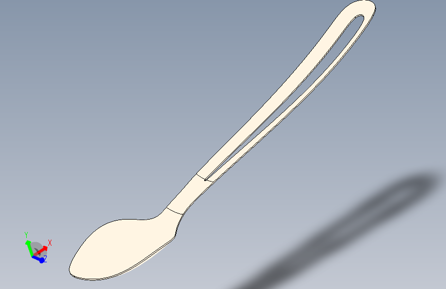 勺子汤勺k-1 2 SW STL X_T