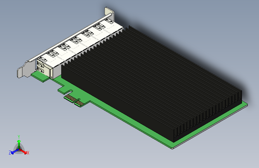 6端口网卡PCI-e