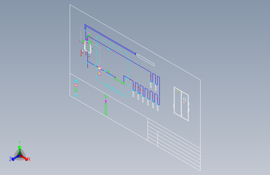 AutoCAD 2D 零件模型