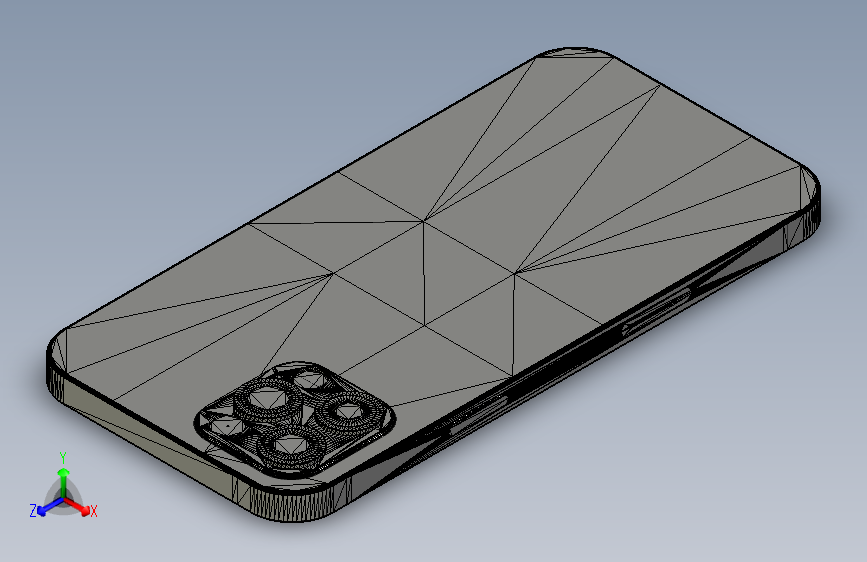 iPhone 模型 3Ds max