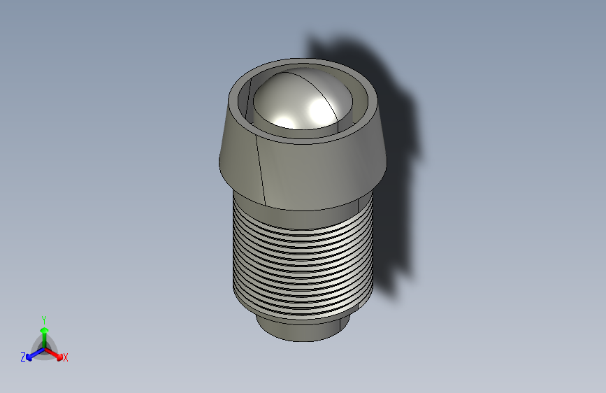LED 红色 不锈钢 8mm