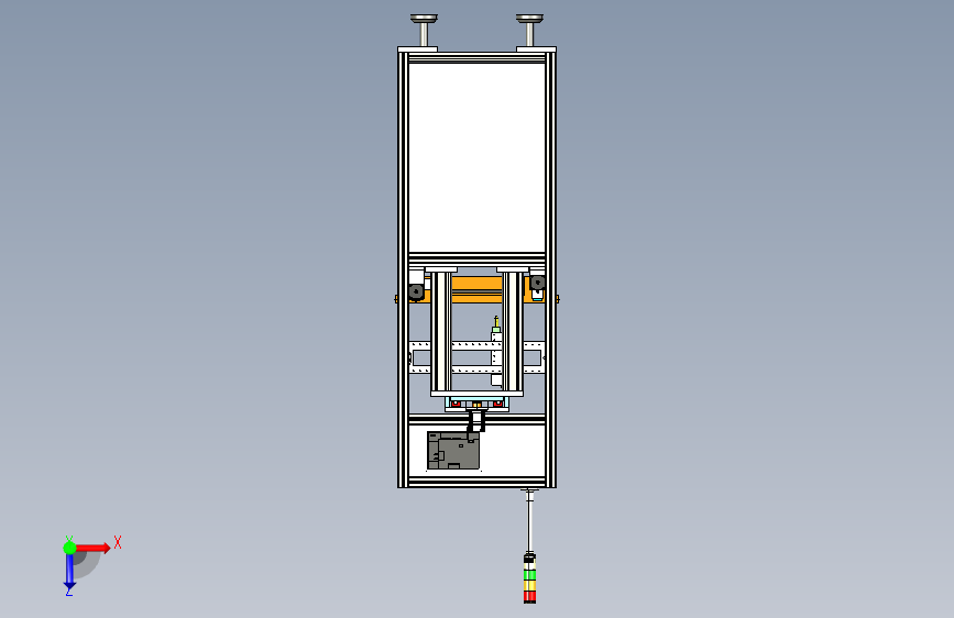 PCB标记- 双通道SMT 俯视图