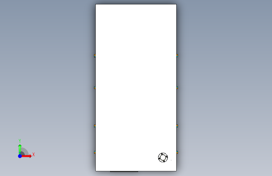 PCB标记- 双通道SMT 正面视图