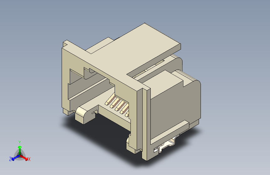RJ45 连接器信号端口 8 针