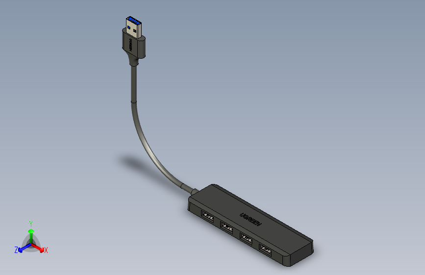 UGREEN 4-Port USB 3.0 端口适配器