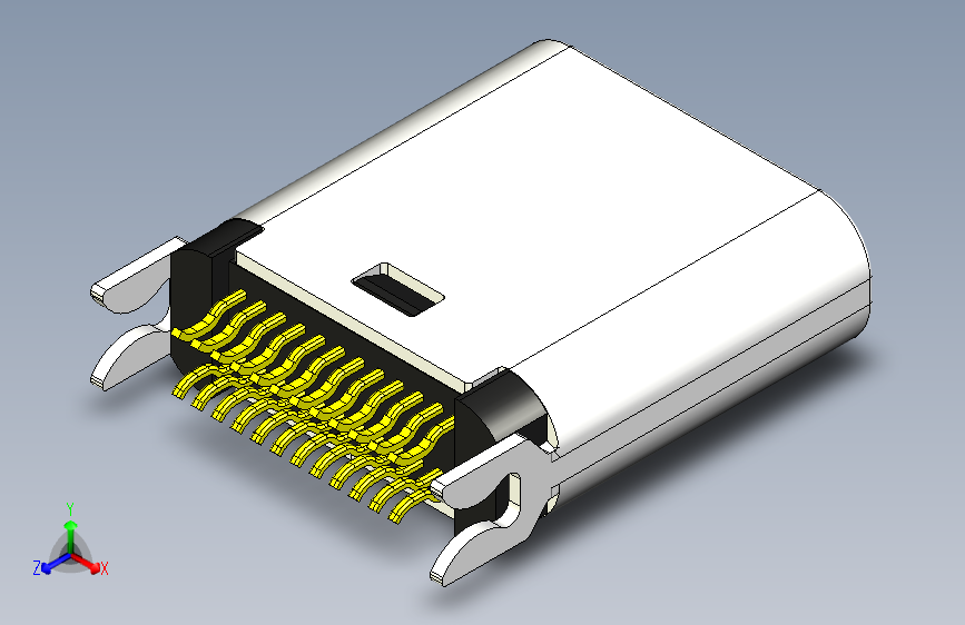 USB type C 24p 母头