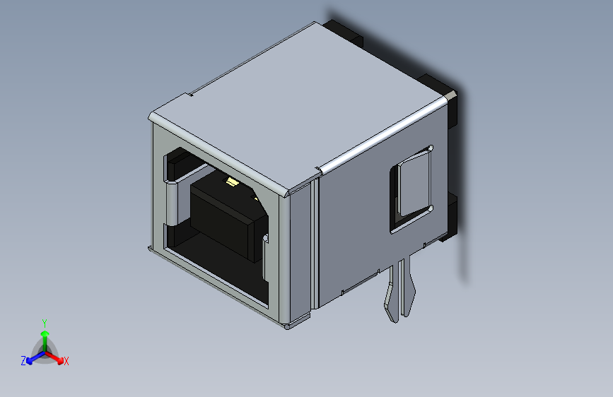 USB连接器B型